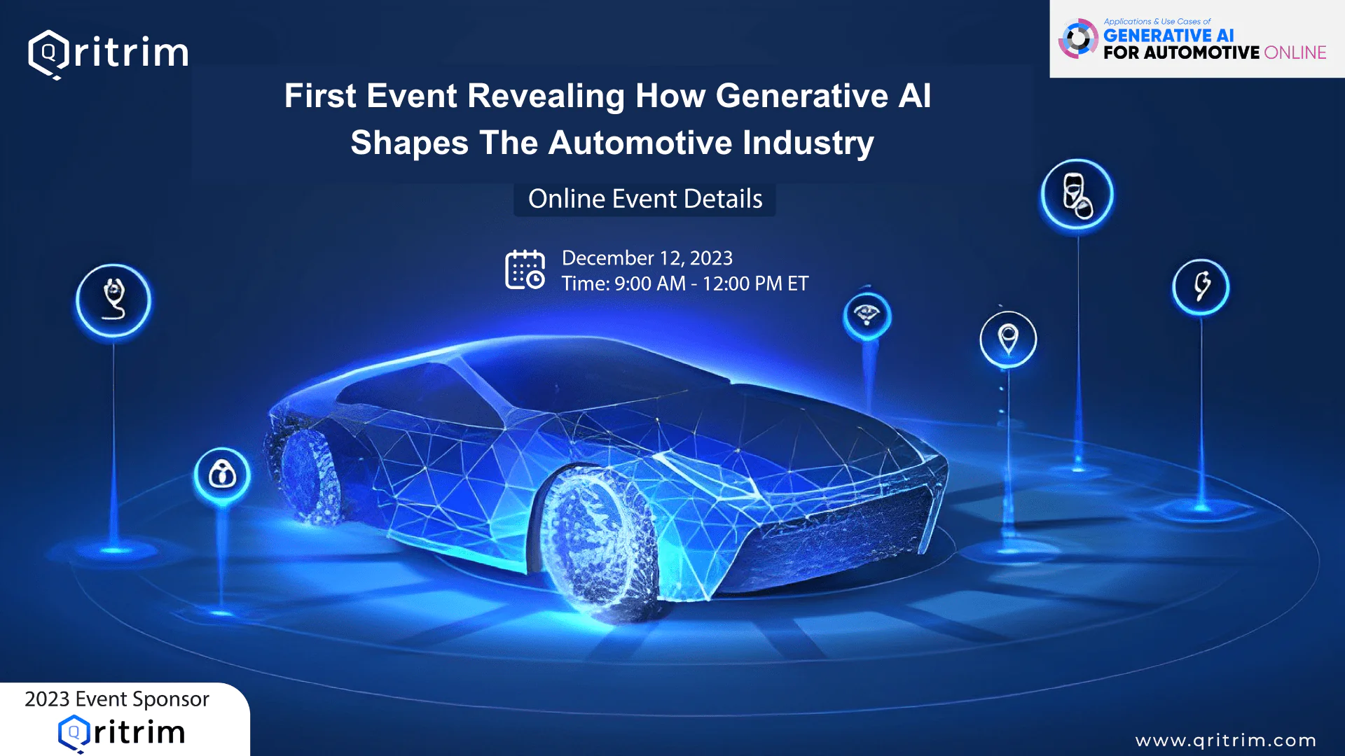 Generative AI For Automotive – Online Event